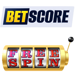 BetScore Casino free spins promotion banner