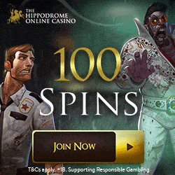 Hippodrome Online Casino - 100 free spins & £/$/€ 1000 free bonus