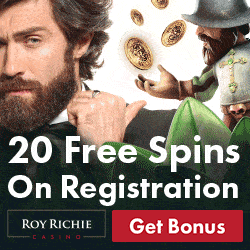 Roy Richie Casino | 20 no deposit free spins + 500% bonus + €500 gratis