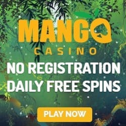 Mango Casino (BankID, Pay N Play) gratis spinn bonus för Sverige