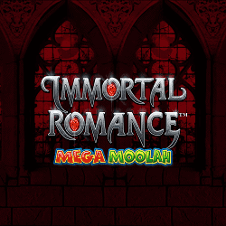 Play Immortal Romance Mega Moolah at JackpotCity! 