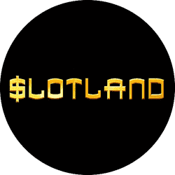 Slotland Casino rounded banner 250x250