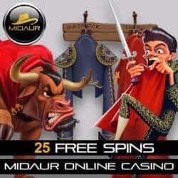 Midaur Casino free spins