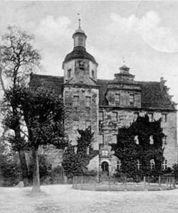 Cottbus: Schloss Leuthen/ Wintdorf brannte 1969 ab