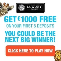 Luxury Casino | 325% up to £€$ 1000 Bonus and Slot Free Spins