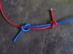 Tie shockcord but with a lot more half hitches each side pulled really tight