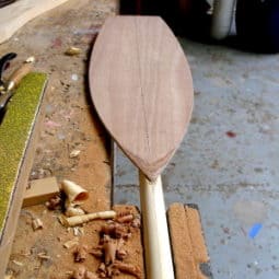 Free Classic Paddle and Oar Plan Download to go with our boat plans