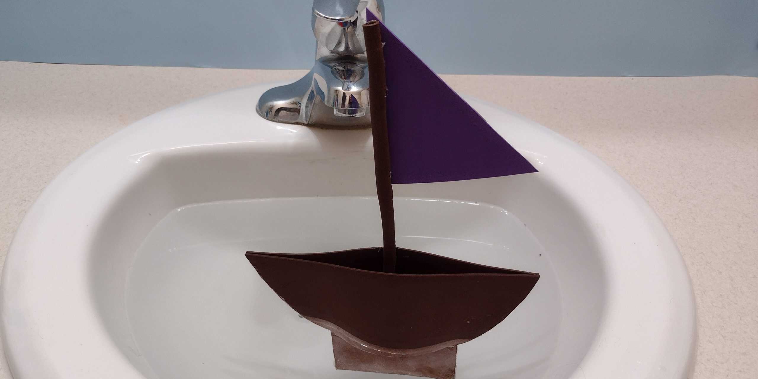 Simple DIY Toy Boat: Bath Toy or Buoyancy Lesson?