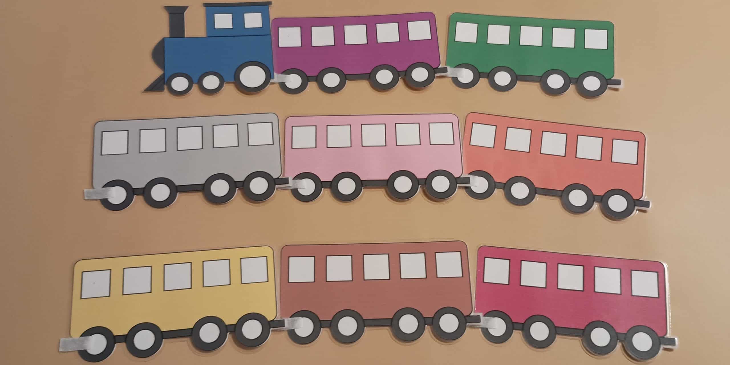 Simple DIY Train Toy Free Printable