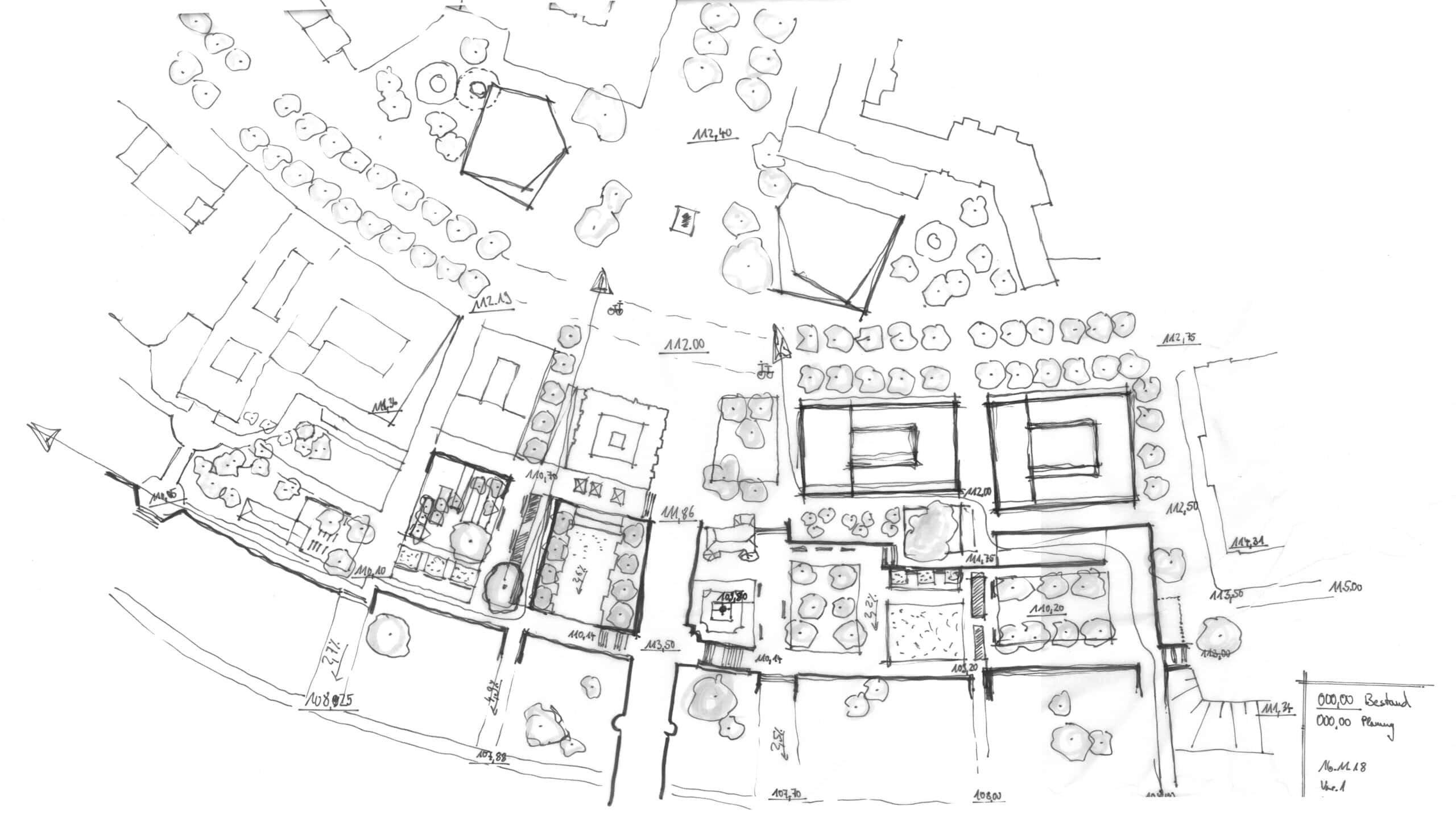 Bild: Skizze Dresden Königsufer, Foto: ver.de landschaftsarchitektur