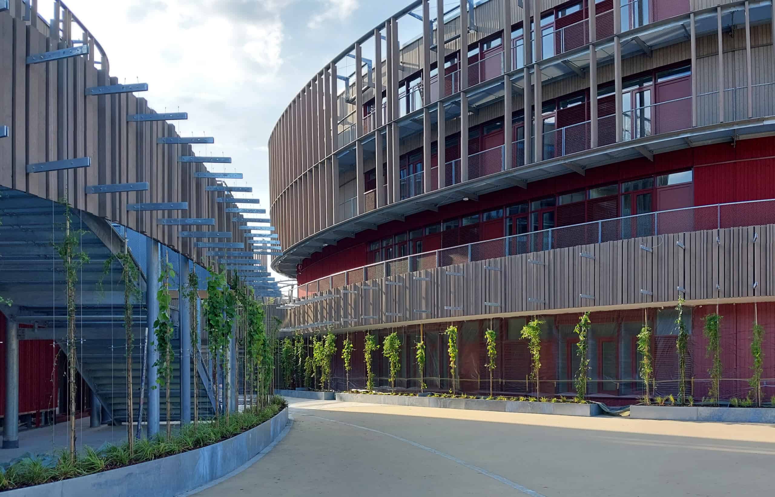 Bild: Untere Pausenfläche, Foto: ver.de landschaftsarchitektur