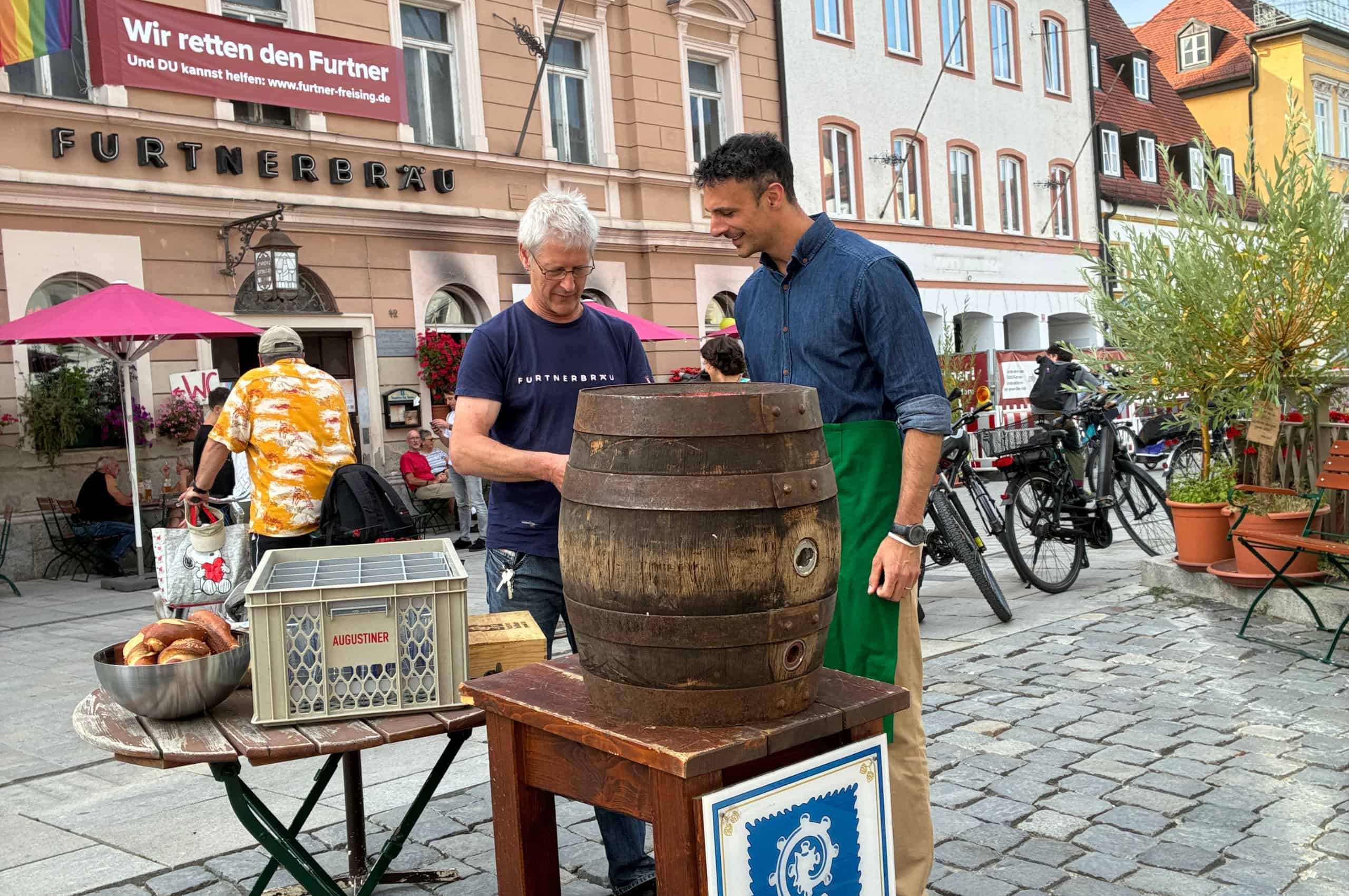 Foto: Fassanstich Furtner © ver.de