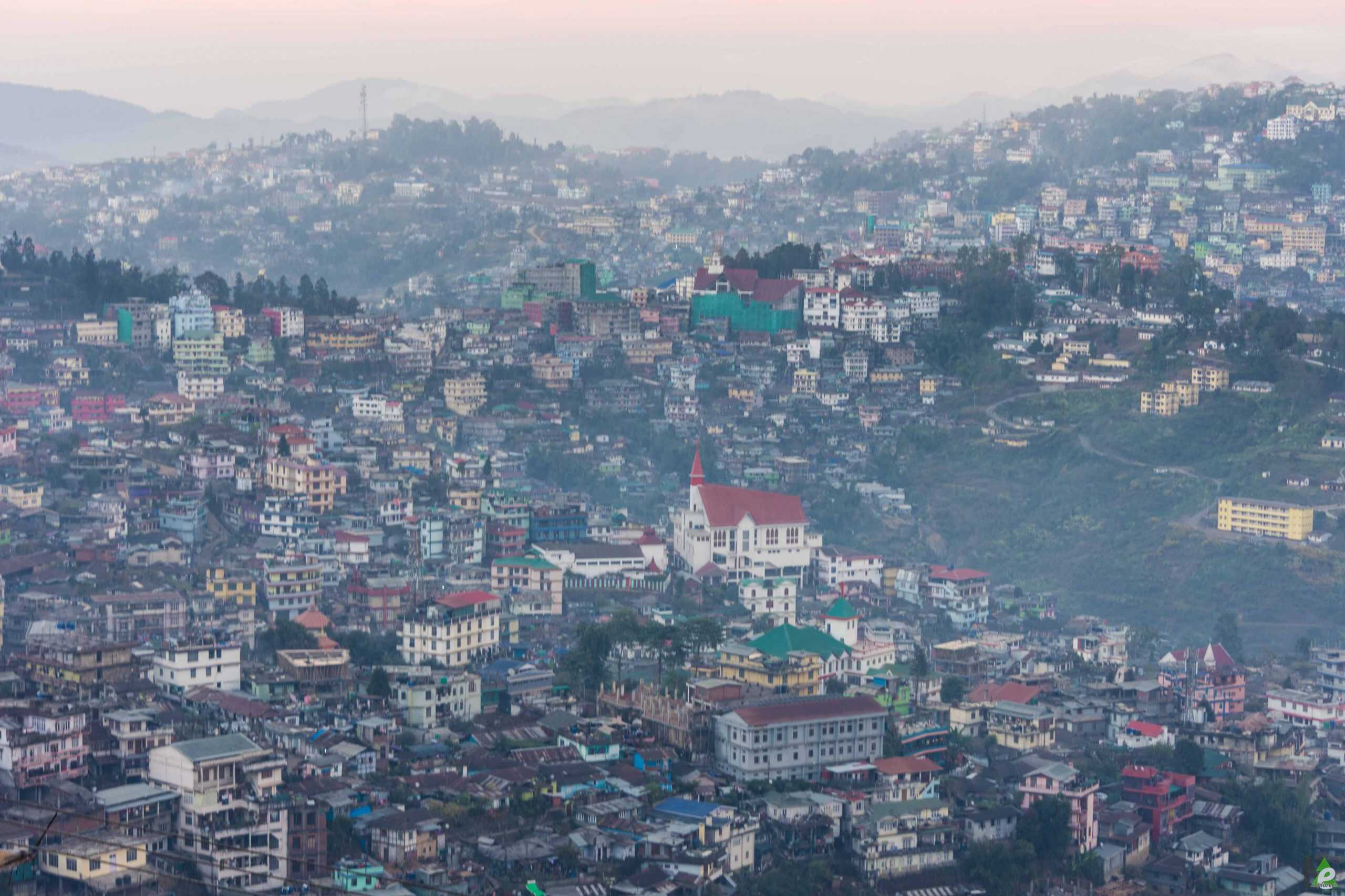 kohima town view