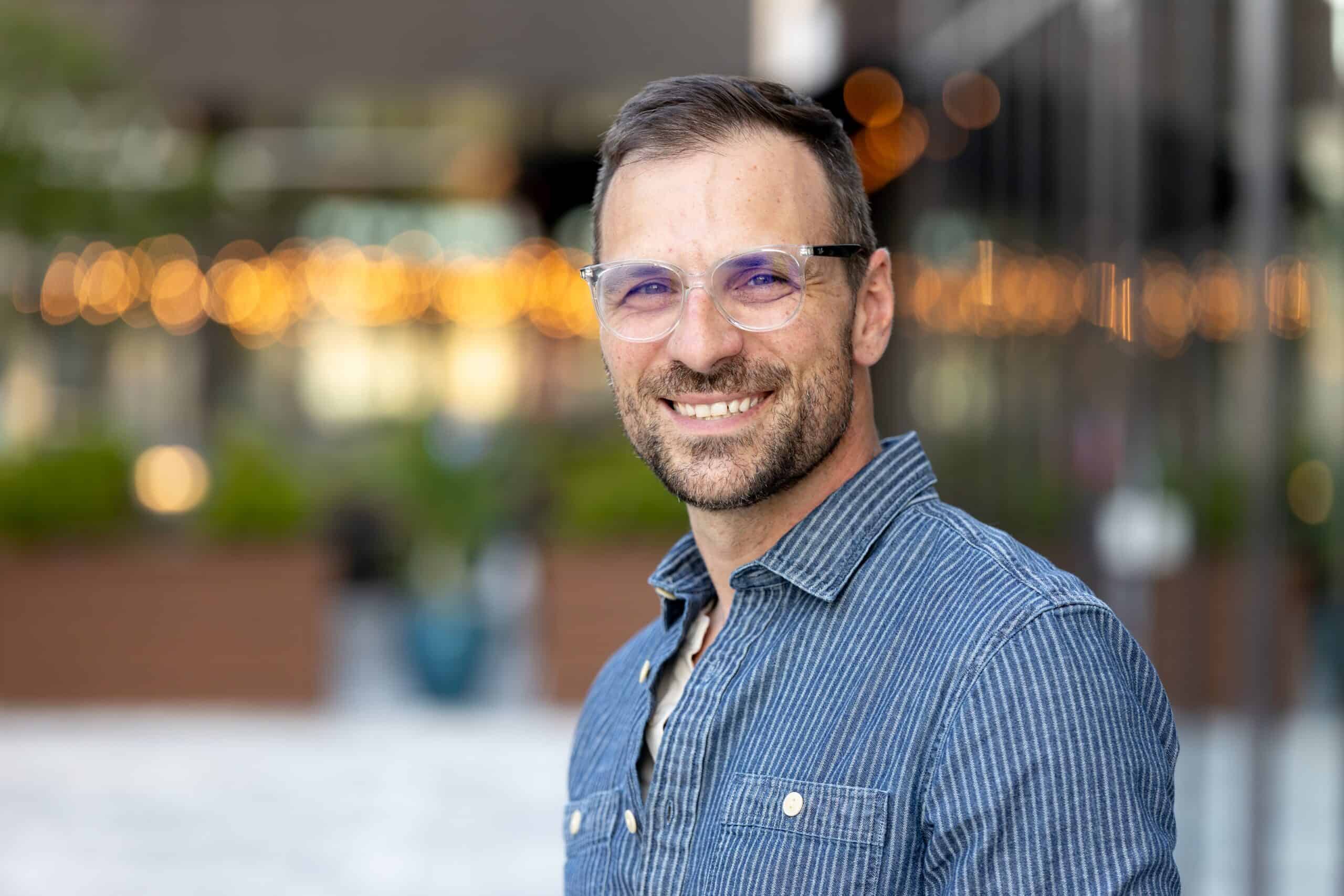 Headshot of Justin Steen, the Outpatient Services manager at Positive Recovery