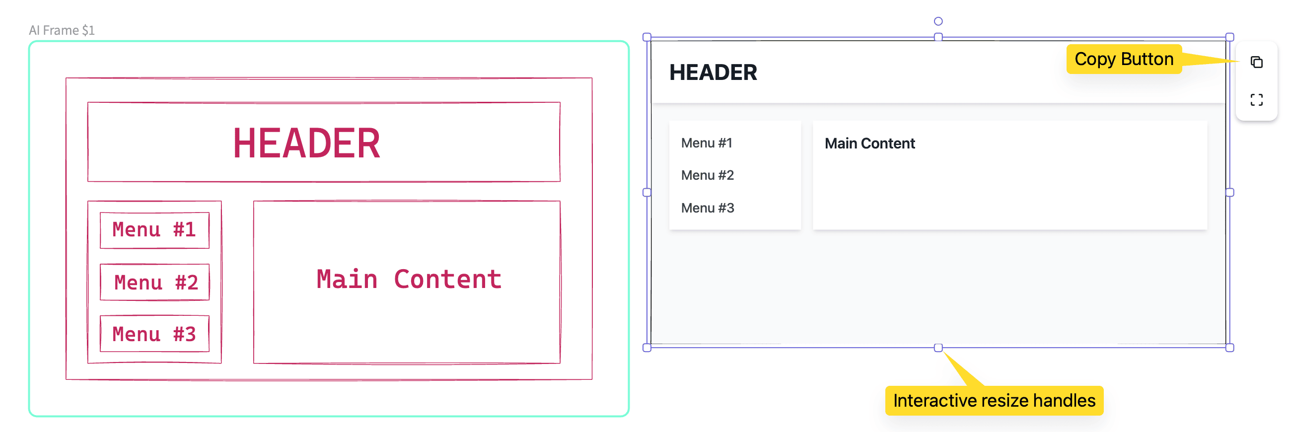 How to Convert Wireframes to HTML Code using AI 5 Wire framing in Excalidraw is straightforward and fast.