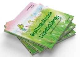 Buchtitel Kinderfachbuch »Breitmaulfrosch und Lispelschlange«