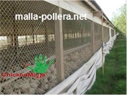 ventanales y cortinas de naves avicolas