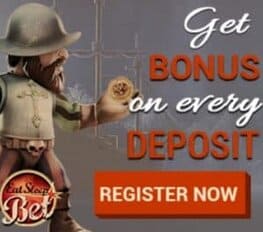 10 free spins + €600 gratis + 225% bonus