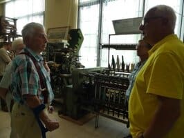 Diethelm Pagel und Jürgen Winkler im Gespräch