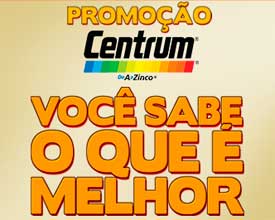 WWW.PROMOCAOCENTRUM.COM.BR - PROMOÇÃO CENTRUM VOCÊ SABE O QUE É MELHOR