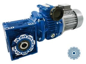 MOTOVARIATOR + REDUCTOR DE VITEZE WORM (S + NMRV-TXF + NMRV)