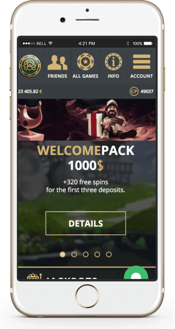 Riobet mobile welcome bonus