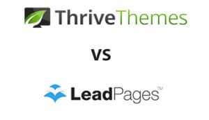 Thrive Themes vs Leadpages