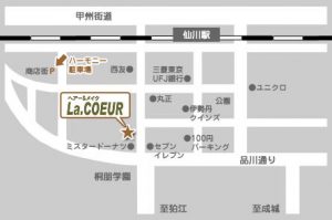 仙川　map