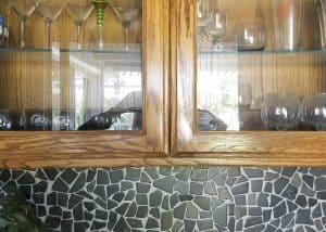 Cabinet before refacing
