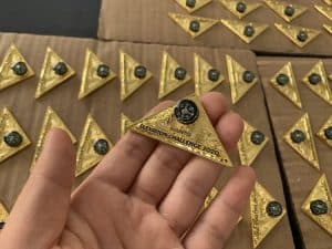 custom badges get products