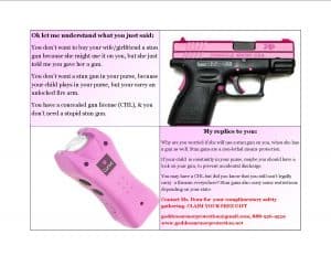 GUN VS STUN GUN