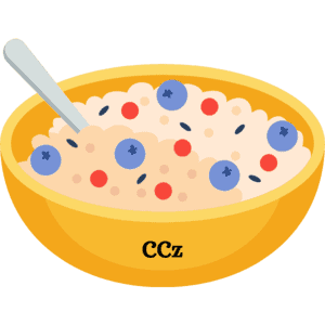 yellow bowl of oatmeal