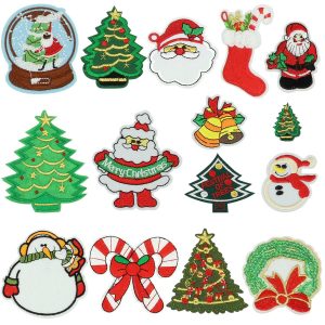 Christmas Iron On Patches