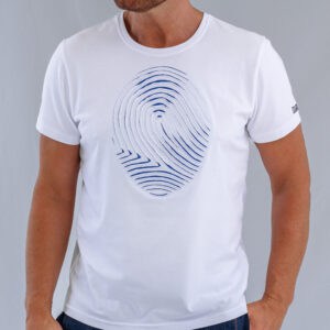 Unique Fingerprint Design Tee