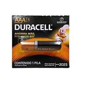 PILAS DE ALCALINA AAA DURACELL