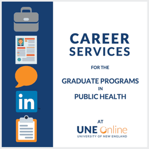 Career Services at UNE Online Public Health