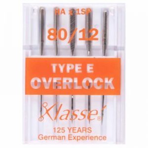 Klasse Sergers / Overlockers Needles Type E 80/12
