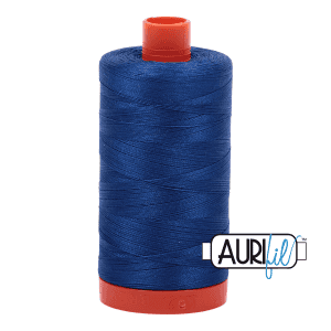 Aurifil Mako 50 wt Thread - 2740 - Dark Cobalt