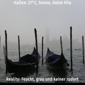 Venedig-Exkursion ´16: Nebelwetter,© ver.de