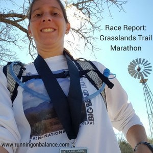 Race Report- Grasslands Trail Marathon