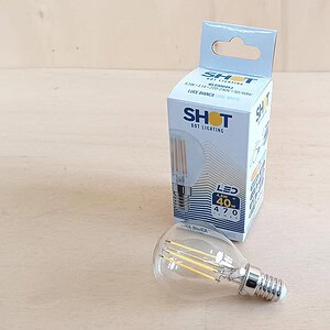 Lampadina LED Shot 4,5w E14 470Lm - forma a sfera