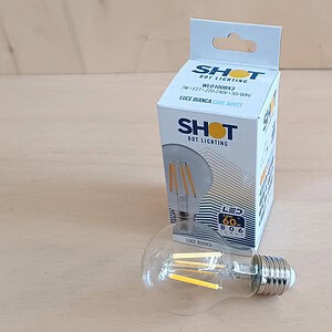 Lampadina LED Shot 7w E27 806Lm - forma a goccia