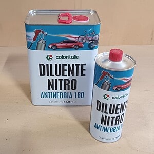 Diluente Nitro Antinebbia, latta da 1 lt o 5 lt