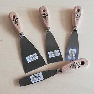 Spatole "ANCORA" 501 per Stucco, da 20 mm a 100 mm