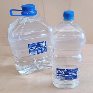 Acqua Demineralizzata, Flacone da 2lt o 5lt