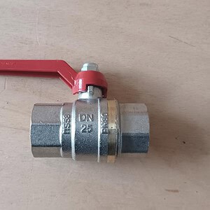 Valvola A Sfera In Ottone G1/2 Maschio – Per Tubo Da 8mm – Rubinetto Per Irrigazione - 2