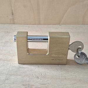 Lucchetto per Serrande POTENT 2800 in Ottone, misure varie