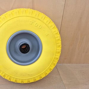 Ruote Piene Antiforo 260×85 mm con Flangia in Metallo