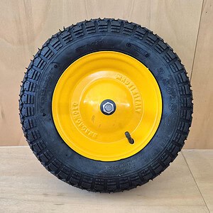 Ruote Pneumatiche per Carriole 3.50-8, Perno 21 cm