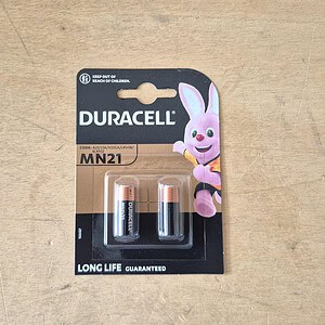 Batterie Alcaline "DURACELL" MN21 da 12V - 2 pezzi
